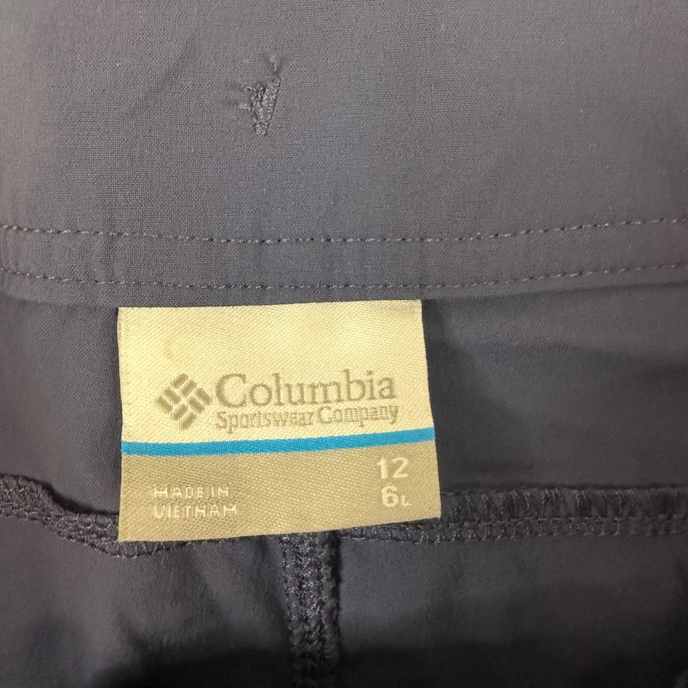 Columbia Womens Climber Canyon 6 Inch Hiking Shorts Navy Blue XL5912-466 Size 12 - Picture 4 of 9